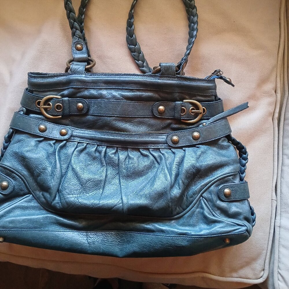 Junior Drake Leather Handbag